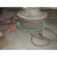 Rewinder with cable for crane